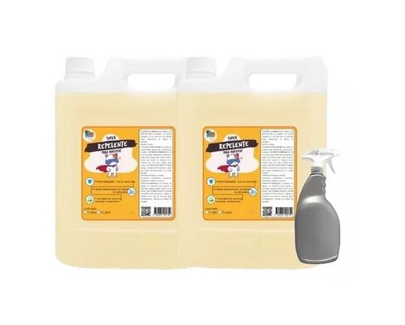 Superkit X2 Repelente Perro Y Gato 5 Lt + Rociador Incluido-0