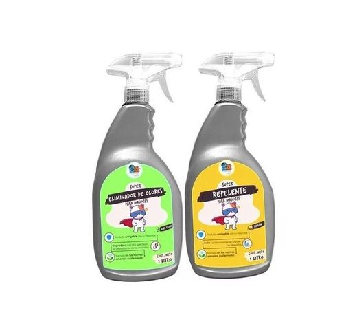 Kit Eliminador Olores + Repelente Para Perros Y Gatos 1 Ltr.-0