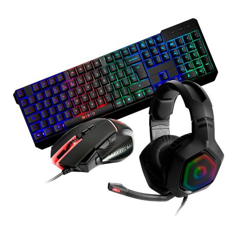 Kit Gamer Teclado Strike + Audífonos Infinity + Mouse Gear-0