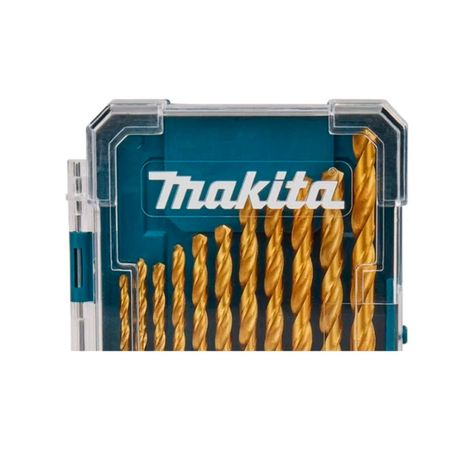 Set de Brocas Makita D-72855 Metal Acero Titanio 13 Piezas-2
