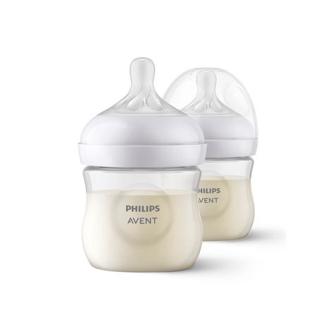 Set Mamadera Natural Response 0m+ 125ml Libre BPA 2UN -0