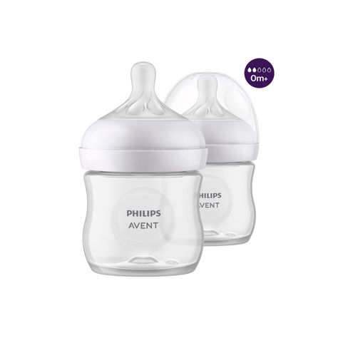 Set Mamadera Natural Response 0m+ 125ml Libre BPA 2UN -1
