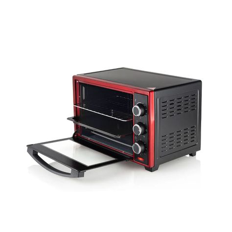 Horno Eléctrico Thomas TH-26R Rojo 25 Lt 1600W-1