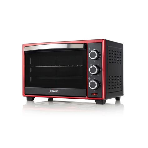 Horno Eléctrico Thomas TH-26R Rojo 25 Lt 1600W-3