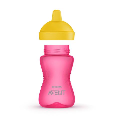 Vaso con Boquilla 300ml +12m Rosado-2