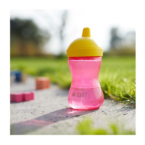 Vaso con Boquilla 300ml +12m Rosado-3