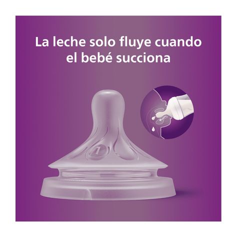 Tetina Natural Avent SCY961/02 flujo recién nacidos 0m+-1