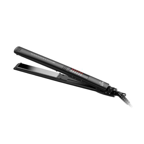 Plancha Alisadora de Pelo Gama Elegance Led Titanio Negro-0