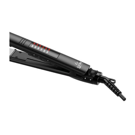 Plancha Alisadora de Pelo Gama Elegance Led Titanio Negro-2