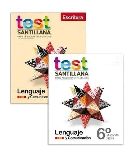 TEST 6 BÁSICO LENGUAJE. Editorial: Santillana-0