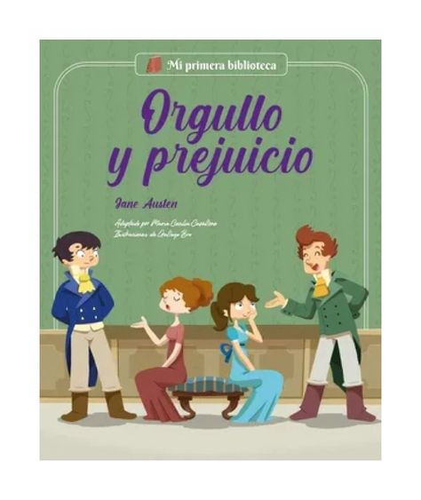 LIBRO ORGULLO Y PREJUICIO - JANE AUSTEN - MARÍA CECILIA CAV-0