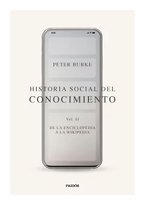 Historia Social Del Conocimiento Vol. Ii | Historia Social-0