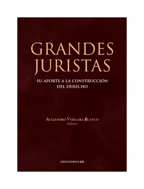 Grandes Juristas | Alejandro Vergara Blanco | 321-0