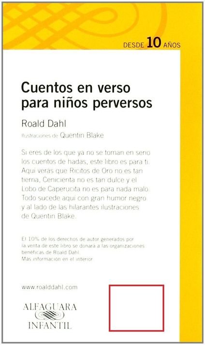 Cuentos En Verso Para Ninos Perversos | R.Dahl | 277-1
