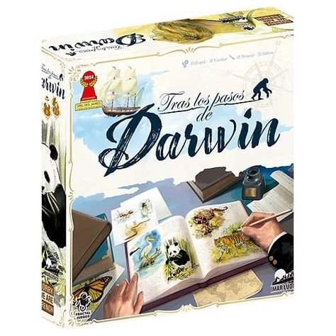 Juego TRAS LOS PASOS DE DARWIN / Fractal Juegos-0