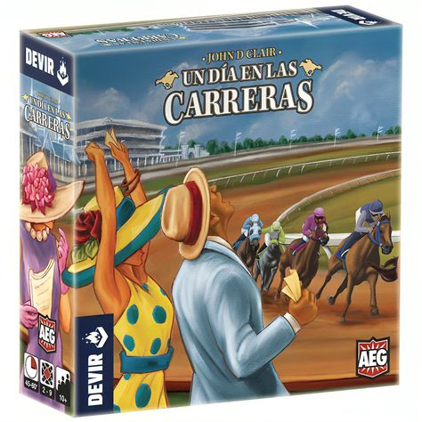 Juego UN DÍA EN LAS CARRERAS / Devir-0
