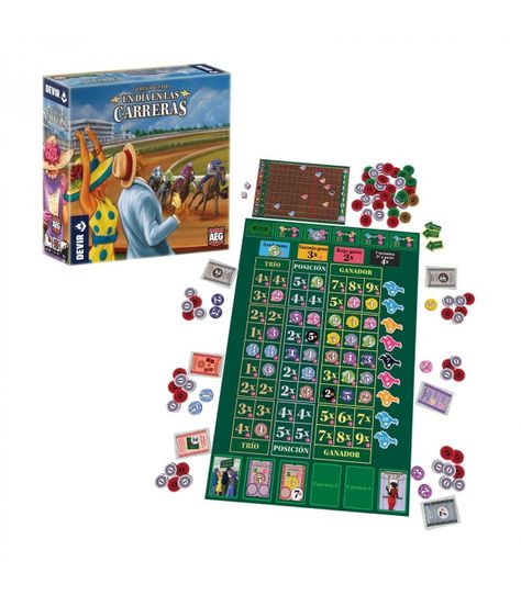 Juego UN DÍA EN LAS CARRERAS / Devir-1