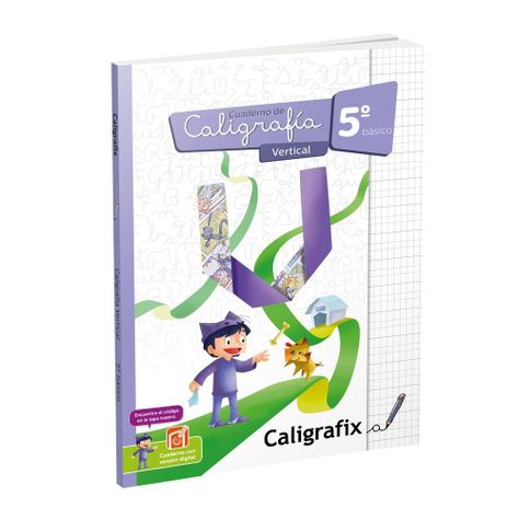 CALIGRAFIA VERTICAL 5 BÁSICO. Editorial: Editorial Caligrafix-0