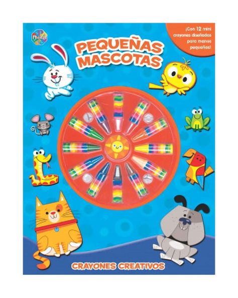 Pequeñas Mascotas Crayones Creativos | Varios Autores |-0