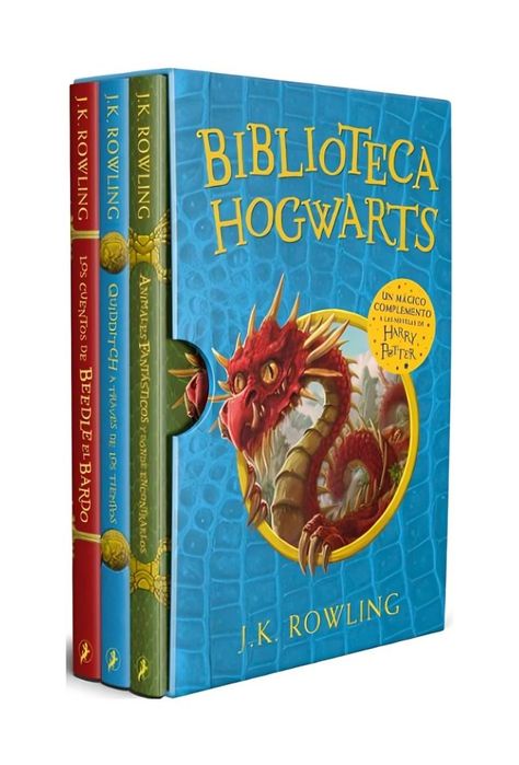 Biblioteca Hogwarts (Estuche) | J. K. Rowling | 395-0