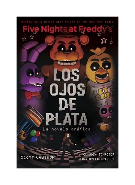 LIBRO FIVE NIGHTS AT FREDDY'S. LA NOVELA GRÁFICA 1 - LOS OJOS DE PLATA | SCOTT-0