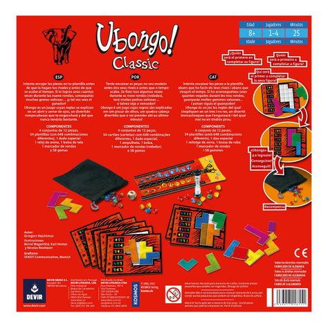 Juego UBONGO | Devir-2