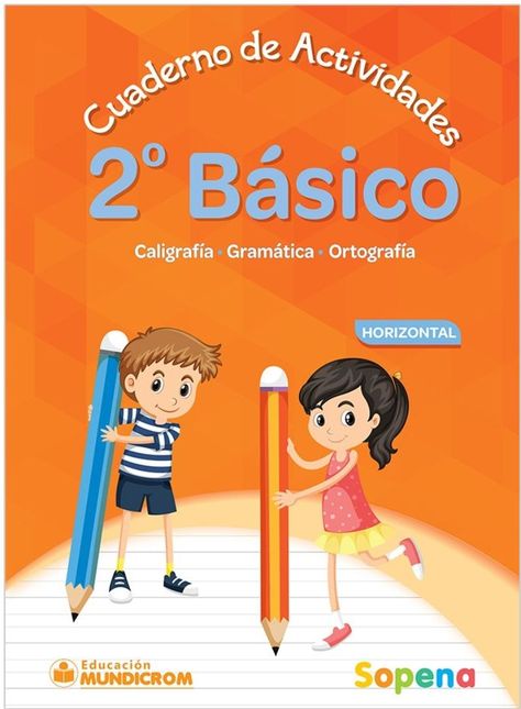 CUADERNO DE ACTIVIDADES 2 BÁSICO HORIZONTAL. Editorial: Sopena-0
