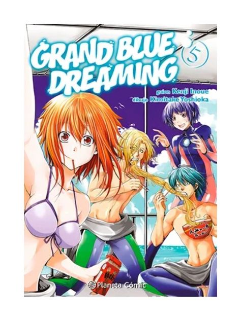 LIBRO GRAND BLUE DREAMING Nº 05 - KENJI INOUE-0