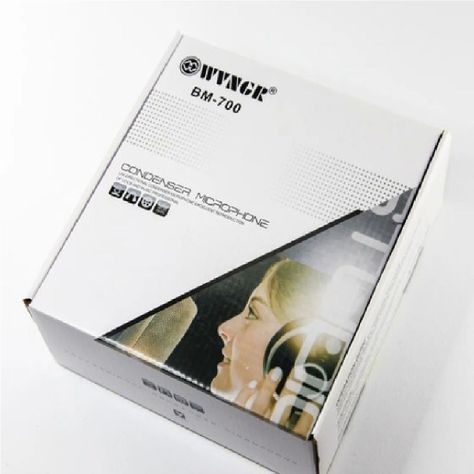 Microfono Condenser Lujo C/ Soporte Compu Chat Youtuber Htec-3