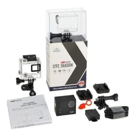 Cámara Impermeable Pro Aeecams Shadow 4k + Baston 3way B20-0