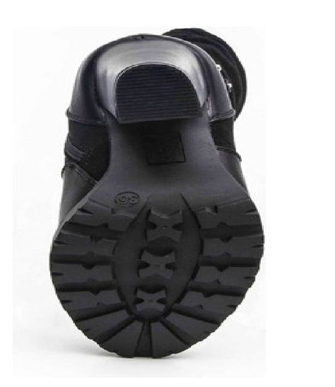 Botines Zapatos Botin Via Uno Lastro 12018404-6