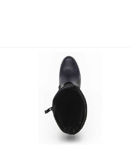 Botines Zapatos Botin Via Uno Lastro 12018404-8