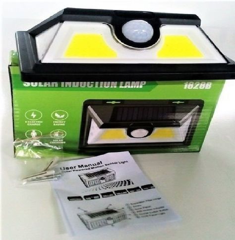 Solar Induction Lamp / Panel Solar Con Sensor B39-4
