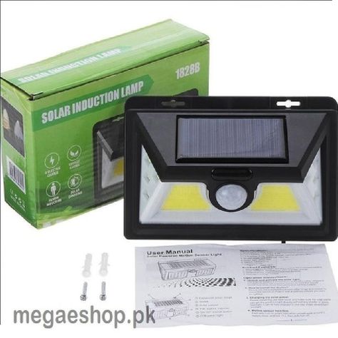 Solar Induction Lamp / Panel Solar Con Sensor B39-5