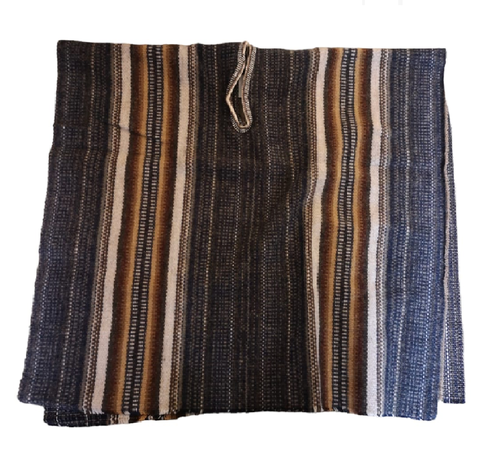 Manta Mapuche Modelo 1 c/azul-0