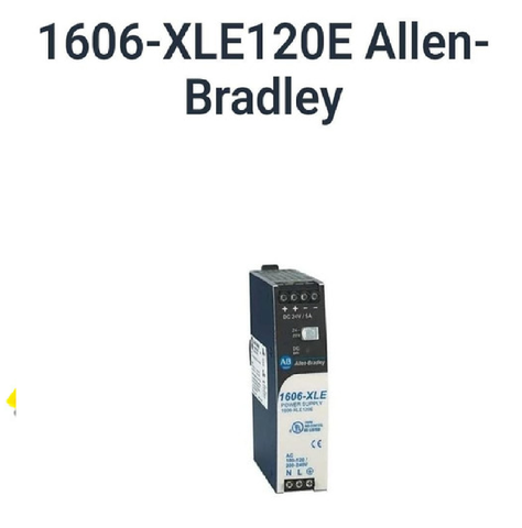 Fuente Alimentación Energía 1606-xle120e Allen-bradley B12-0