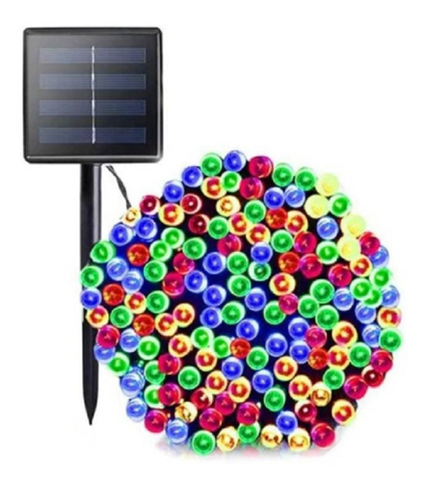 Luces Navideñas Solares Luces Led Navidad Solar  100 Led-2