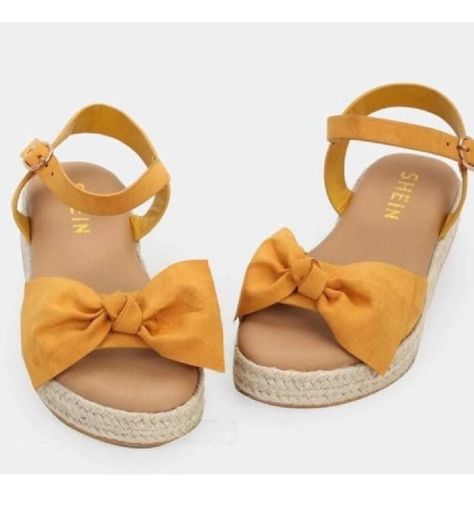 Sandalias Primaverales Amarillas Nº39 Z-75-0