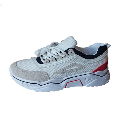 Zapatillas Urbana WhiteBlackRed nº 37 Z-105-1