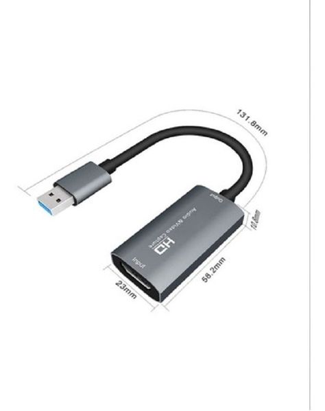 Tarjeta De Captura De Vídeo 4k 1080p Tipo C, Usb 2.0 B17-4