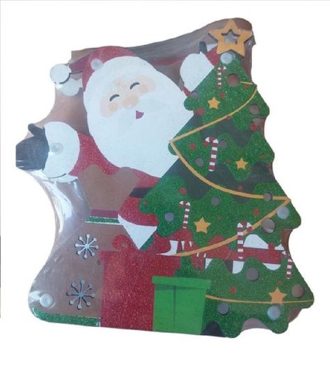 Colgante Para Puerta Navidad Viejo Pascuero Adorno B3-0