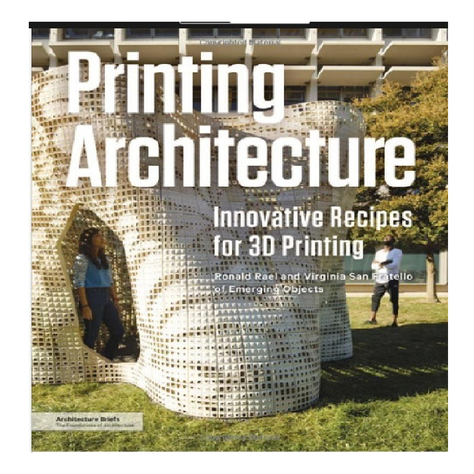 Libro Arquitectura: Recetas Innovadoras Para Impresión 3d-0