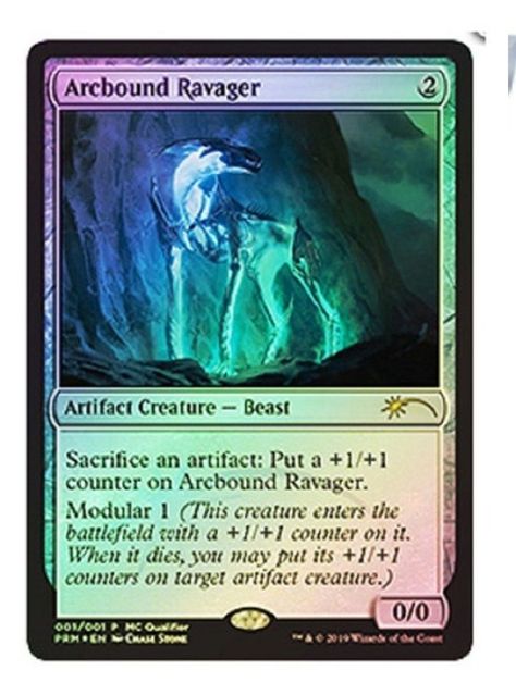Carta Magic Arcbound Ravager - Devastador Arcoligado (foil)-1
