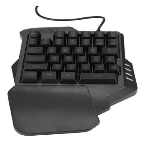 Teclado De Membrana Con Una Sola Mano 35 Tec. B3-0
