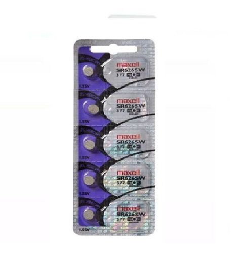 Pilas Oxido De Plata Maxell Tipo Boton Sr626sw /377 B39-0