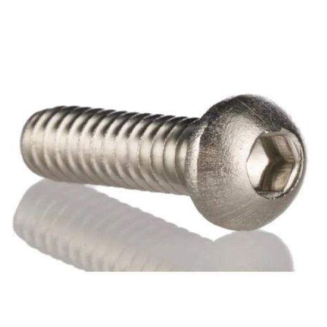 Tornillo Allen, Acero Botón De Huella Allen M6 X 16mm 1mm B9-0