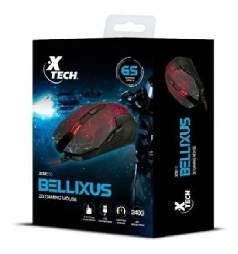 Mouse Gamer Xtech Bellixus Xtm-510 6 Botones Usb Led B16-0