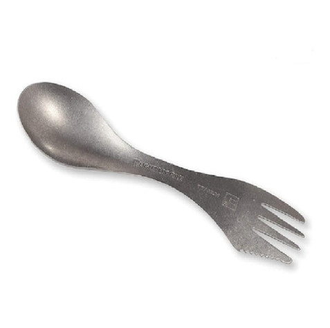 Tenedor De Titanio Utensilios De Camping 3 En 1 De Metal B37-0