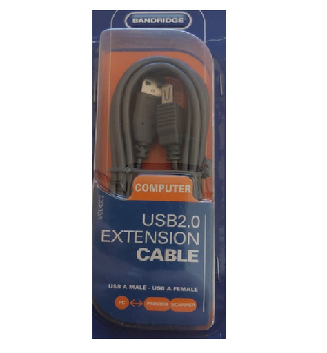 Cable Usb 2.0 Extension M  H 2 Mts-1