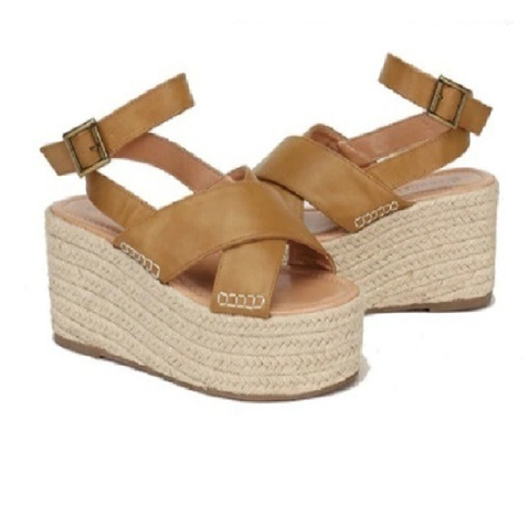 Sandalia Galicia Camel Coquett 19-0